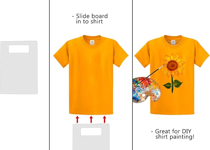 Marketing Holders Shirt Folding Board Clear Acrylic 11" x 12" Laundry Organize Neat Drawers Perfect for Residential and Retail Flat Squarish Convenient Easy to Use Easy Cleanup