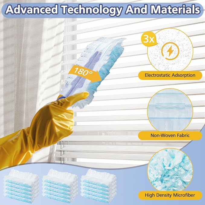 Duster Refills for Swiffer Dusters | 35 Count Disposable Duster Refill Heavy Duty Dusters Refills Replacement Head