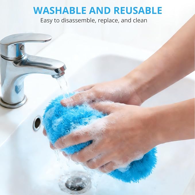 SetSail Ceiling Fan Cleaner Duster, Microfiber Ceiling Fan Duster with Extension Pole 13 to 48 Inch Washable Ceiling Fan Blade Dusters for Cleaning | Microfiber Ceiling Fan Duster, 13 to 48 Inch, Washable, Ceiling Fan Blade Dusters