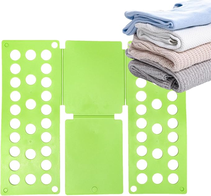 T-Shirt Folder Board, Shirt Folding Plate, Laundry Folders Folding Boards, Fast Foldable Laundry Organizer, Liner Sorter Fold Helper for kids clothes