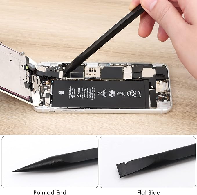 STREBITO Spudger Pry Tool Kit 11 Piece Opening Tools, Metal Spudger Tool | Ultimate Plastic & Metal Prying Open Tool for iPhone, Laptop, iPad, Cell Phone, MacBook, Tablet, Computer, Electronics Repair