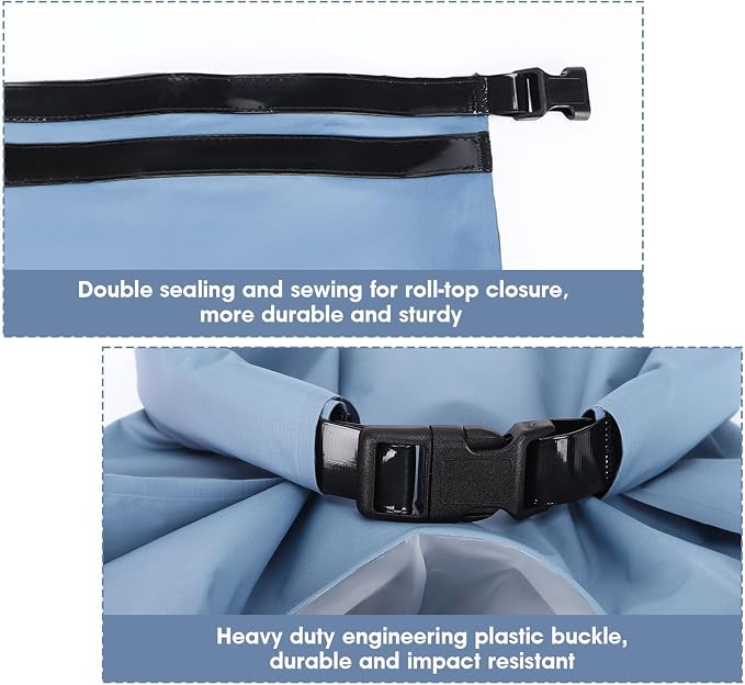 Portable Washing Bag Hand Wash Bag Travel Manual Washer RV Laundry Solution | Camping Washing Machine, Hand Washing Bag, Clothes Washer for Backpacking, Cruise and Vacation Essentials, Travel Washer Bag