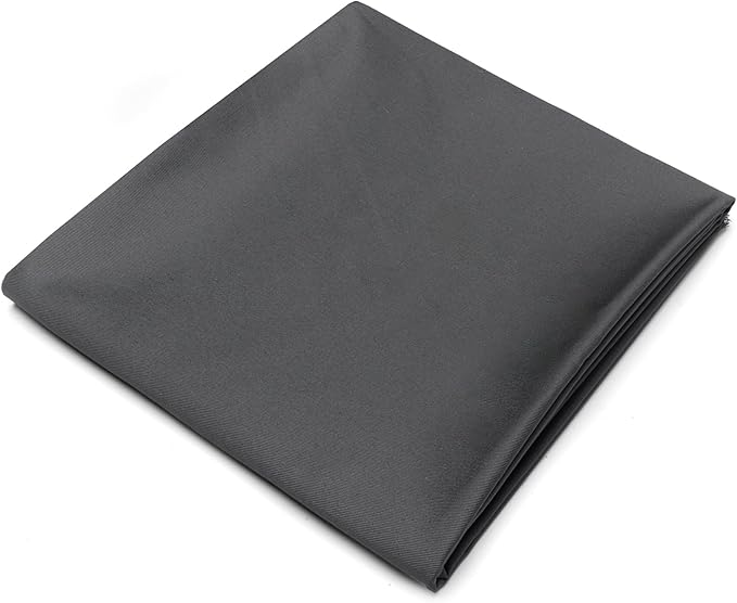 Pico Textiles 1 Yard Bolt Charcoal Poly Cotton Twill Fabric | 60" Wide, 65% Polyester / 35% Cotton, Medium Weight, Perfect for Pants, Jackets, Skirts and Work Uniforms, Sold by the Yard