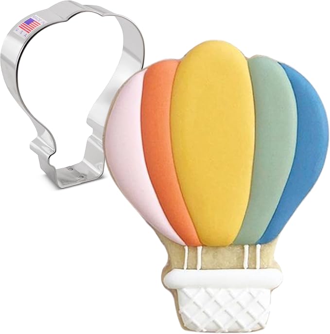 Ann Clark Hot Air Balloon Cookie Cutter, 4-1/4" Made in USA
