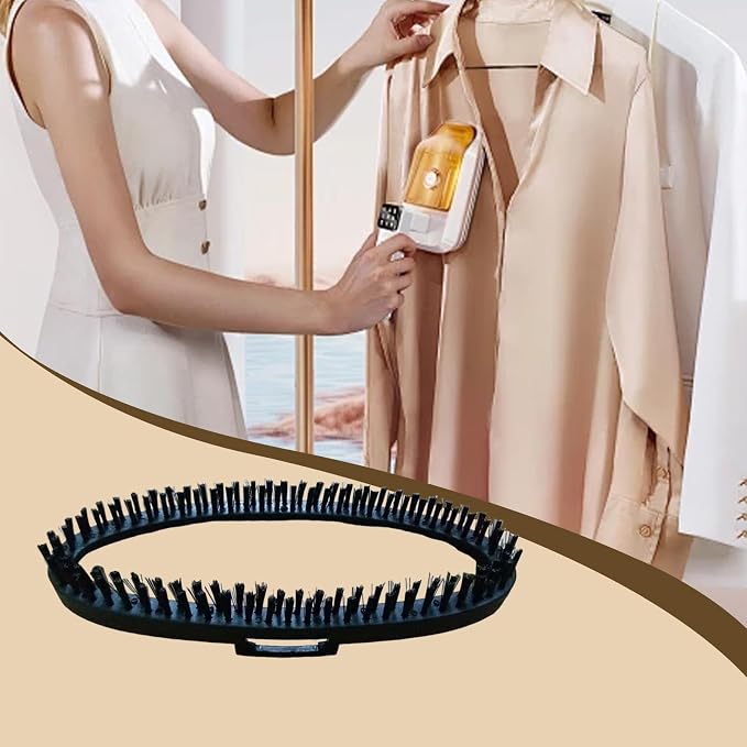 Generic Garment Steamer Brush Head Steamer Nozzle Accessory,for Efficient Clothes Cleaning Handheld Heat Resistant Replacement