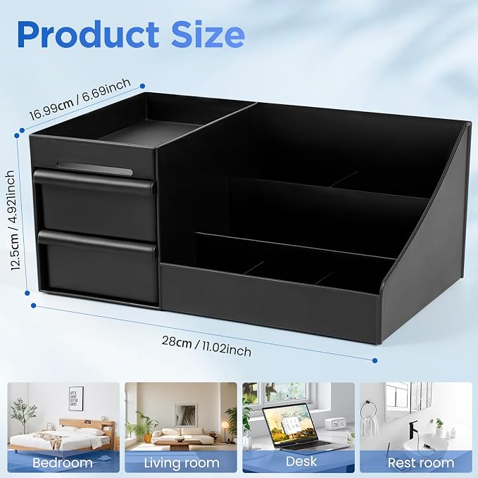 EXIN DECHEN Cologne Organizer for Men, Cologne Stand, Room Decor for Men | Perfume Organizer,Bathroom Organizer,Dresser Organizer,Cologne Stand for Men,Mens Essentials,Birthday Gifts for Men