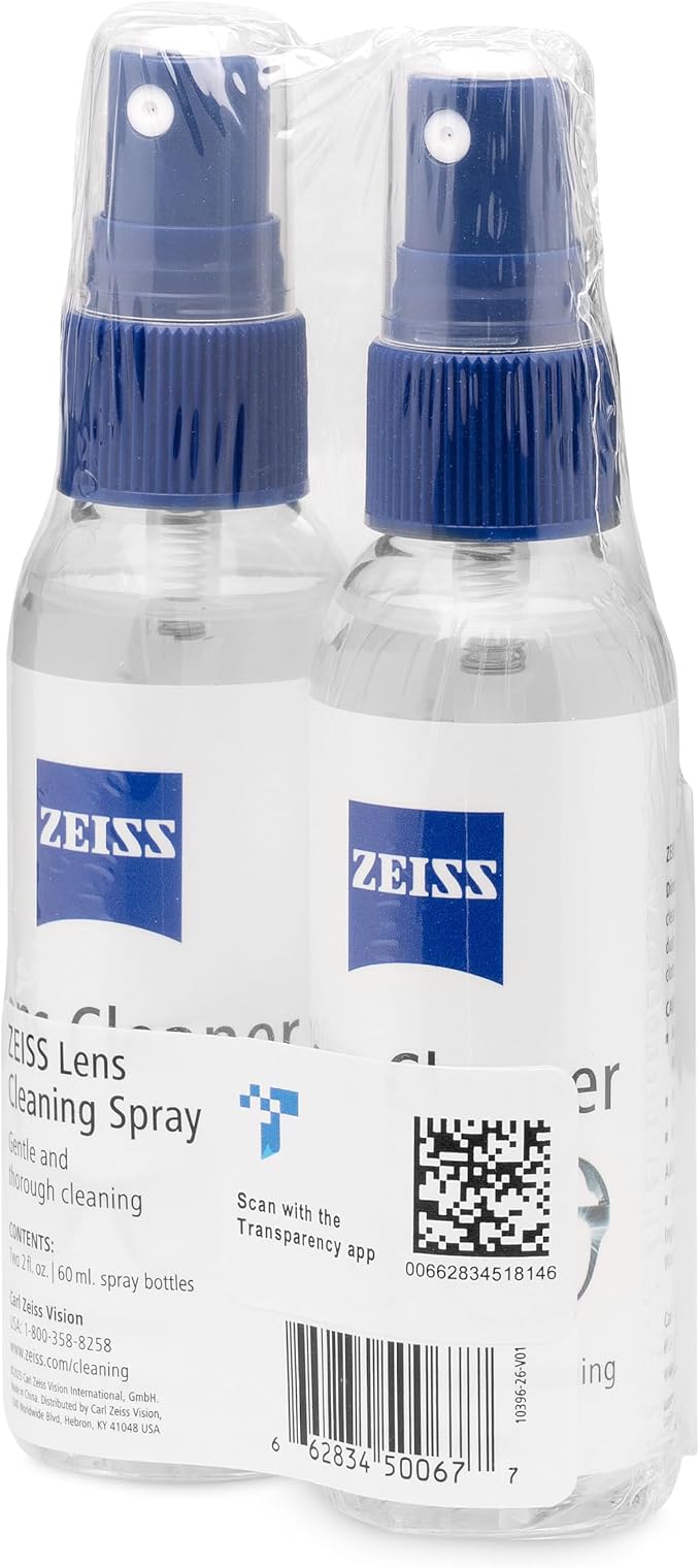 ZEISS (2 2 oz. Lens Cleaning Spray with Microfiber Cloth