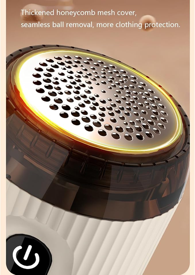 Rechargeable Fabric Shaver Remover with LED Display for Clothes Furniture Sofas Blankets Electric Lint Rechargeable Electric Lint Remover Large Coverage Multipurpose