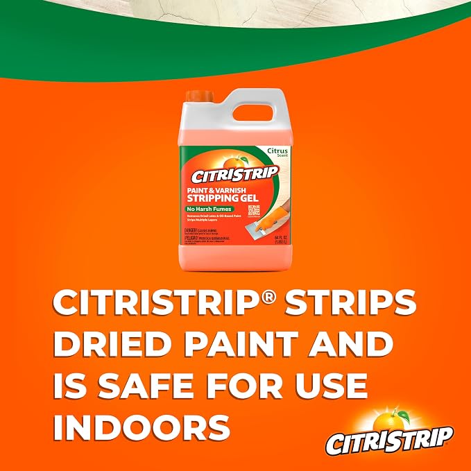 Citristrip® Stripping Gel, Citrus Stripper Paint Remover, 40 oz
