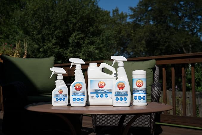 303 Aerospace Protectant for Vinyl, Plastic & Rubber, 10 oz | Provides UV protection while helping prevent fading, cracking, and discoloration.