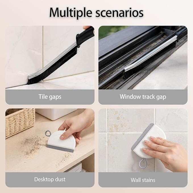Small squeegee suit, Cleaning tools for desktop and glass surfaces