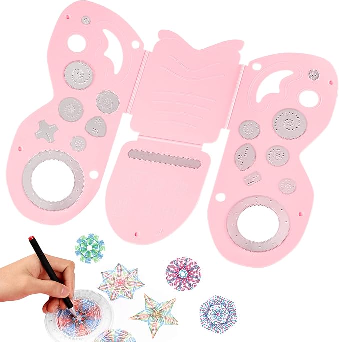 BoxLegend Shirt Folding Board Kids Folding Board with Original Deluxe Set | Makes Laundry Fun for Kids, Dual Use, Butterfly-Shaped Design, Includes a Deluxe Ruler Set, Great Gift Idea