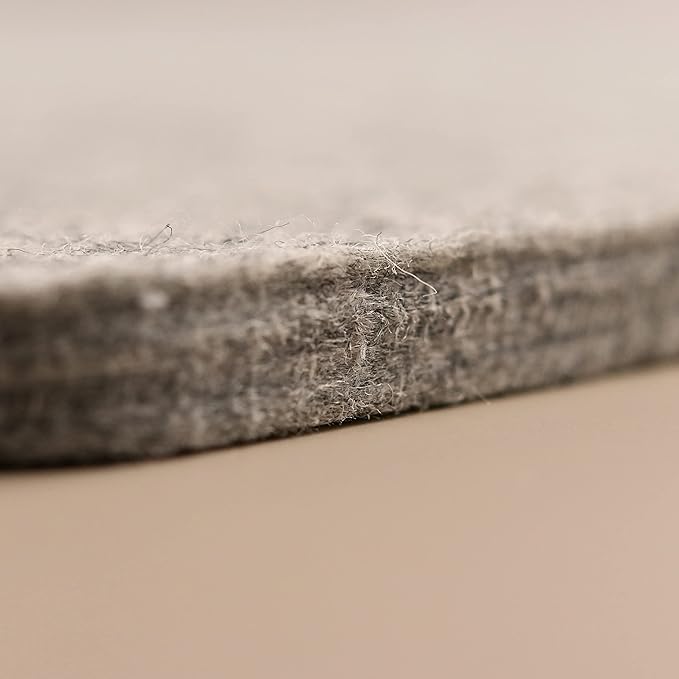 Love Sew Wool Pressing Mat - Ironing Pad for Quilting and Sewing - Perfect Pressing Mat for Ironing Boards, Quilting,Sewing,Pressing Seams,Embroidery Crafts (Grey)