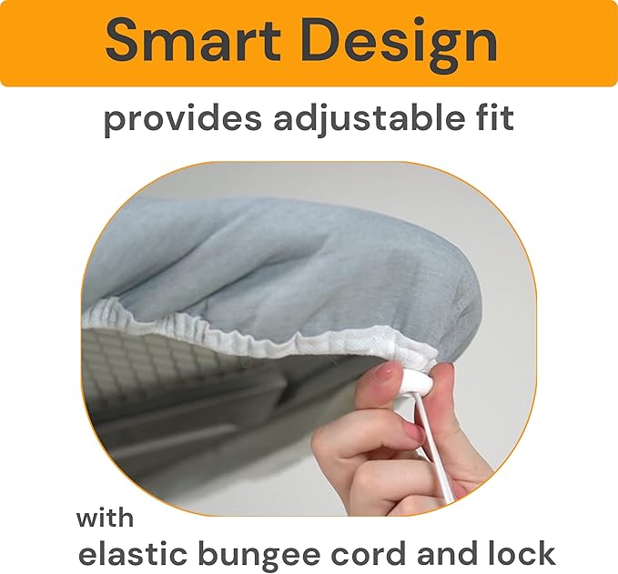 SAVUK Ironing Board Cover and Pad Standard Size Silicone Coated 4 Layers 15x54 inch Extra Heavy Duty Thick Padding, Heat Reflective, Non Stick Scorch and Stain Resistant