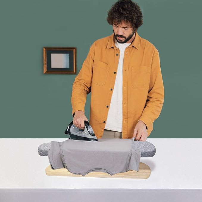 Padded Pants & Sleeve Ironing Boards with Ultra Thick Padding, Double Side Ironing Board, Gray