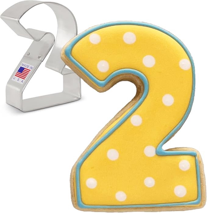 Ann Clark Number Two / #2 Cookie Cutter, 3-1/4” Made in USA