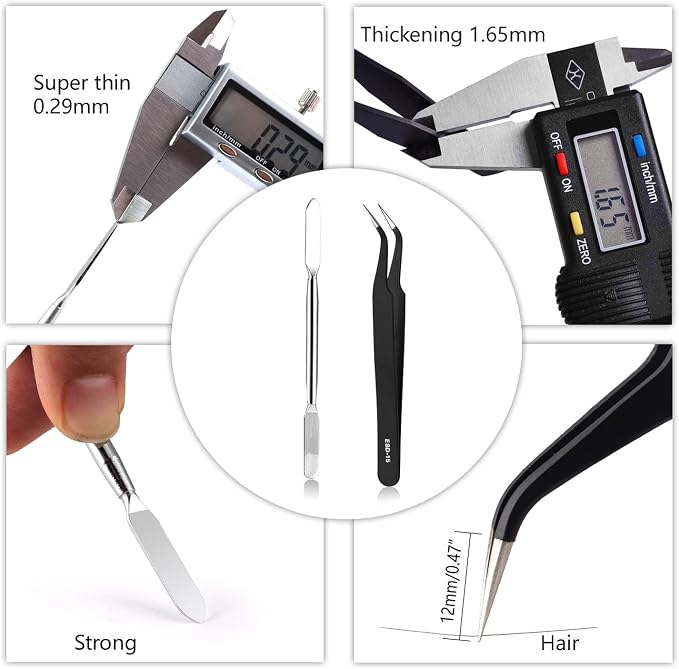21pcs Precision Screwdriver Set Magnetic,GangZhiBao Repair Tools Kit for Fix Phone/iphone,Computer/PC,Tablet/Pad,Watch,PS4 - Replace Screen Battery Camera Small Electronics Open Pry Tool Kits Sets DIY
