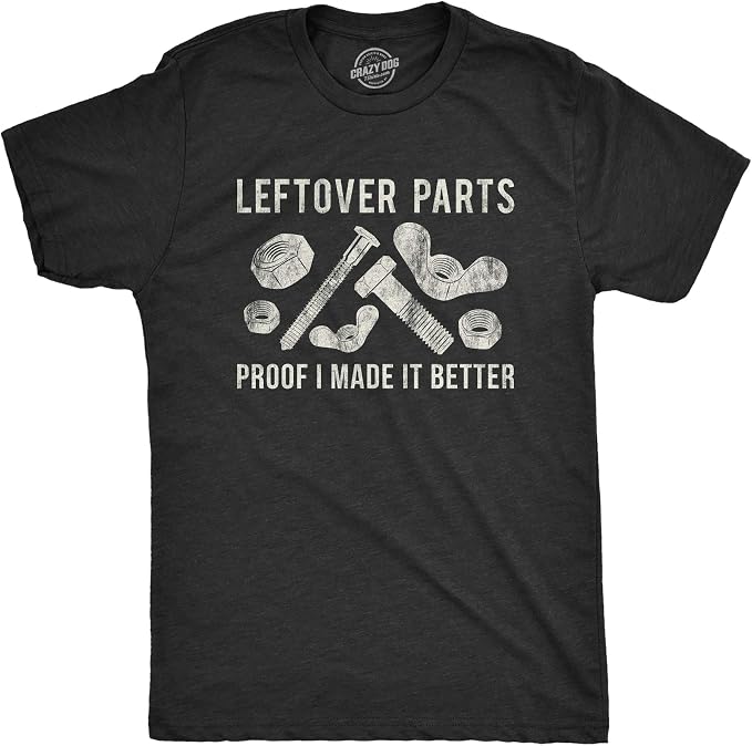 Funny Dad Shirts for Handyman Lawn and Garage Tees for Fathers Day | Mechanic Shirts for Dads, Funny T Shirts, Dad Joke Apparel for Men, Cool Mechanic Short Sleeve, Soft Cotton Blend, Novelty