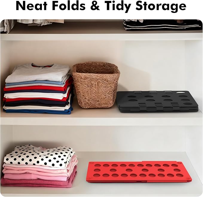 BoxLegend Shirt Folder Board Durable Clothes Folding Board for Adult & Kid | Foldable, Laundry Folding Machine, Space-Saving, Store-Perfect Folds