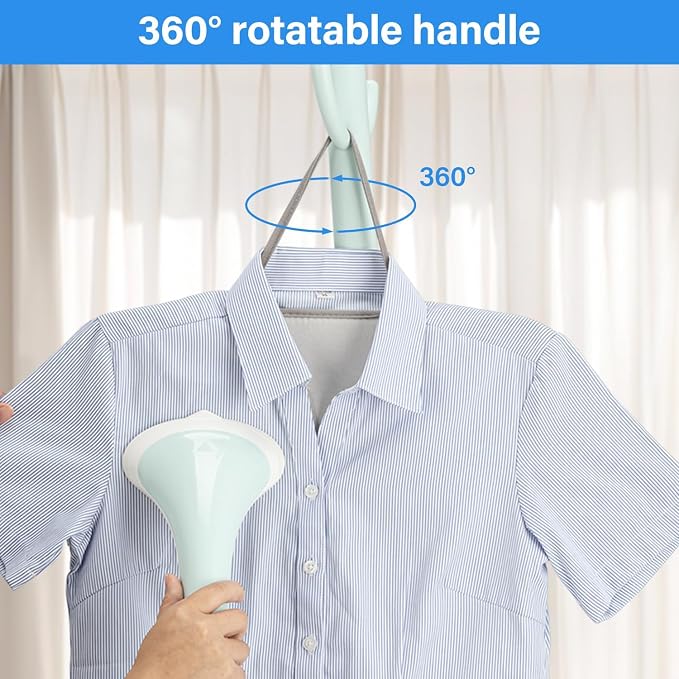 Steamer Board for Clothes with Ironing Glove,Stand for Steaming Clothes,Steamer Pad,Hanging Ironing Board,Steamer for Clothes,Hanging Steam Iron Pad
