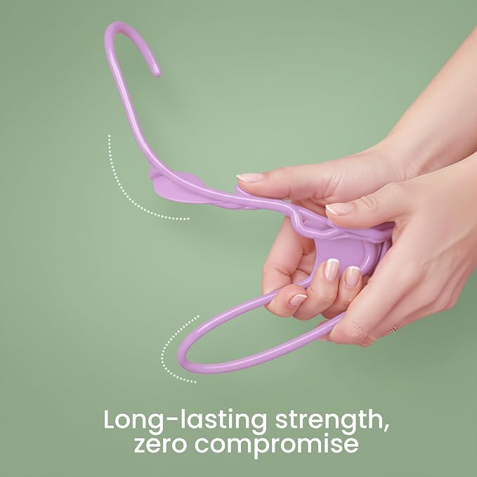 Utopia Home Plastic Hangers 30 Pack – Space Saving Clothes Hanger Pink | Durable & strong | Closet organizer & storage | Ideal for apartments, dorms & stocking stuffers