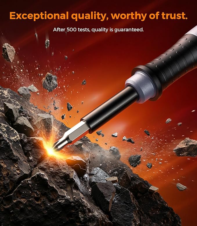 [Updated] Wesdut 52 in 1 Precision Screwdriver Set, [Super Durable] S2 Alloy Magnetic Screwdriver Repair Kit, Portable Mini Electronics Repair Tool for Phone Laptop PC Xbox Switch Watch Eyeglasses