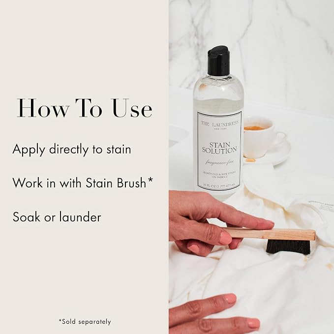 The Laundress New York Stain Solution, 16 Fl Oz Stain Remover for Clothes (Pack of 2)