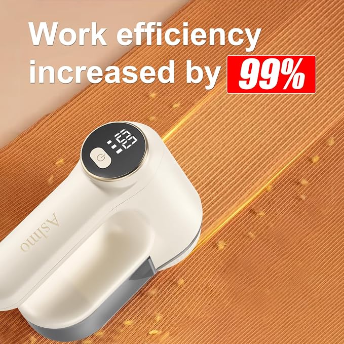 Fabric Shaver，Three-Speed Adjustable Lint Remover with LED Digital Display,Type-C Fast Charge Port, Suitable for Clothing, Furniture, Sofas and Blankets