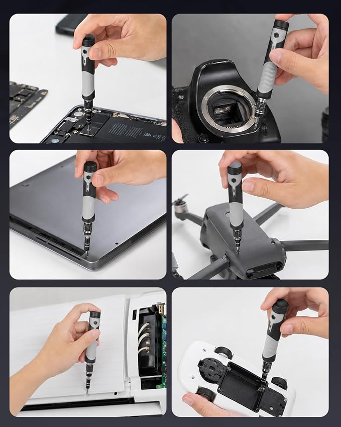 166 in 1 Precision Screwdriver Set: Magnetic Electronics Repair Kit with Extension Rod & Pry Tools, Professional Computer Tool Kit for iPhone, Laptop, PC, MacBook, PS5, Xbox, Watch, Camera, Glasses