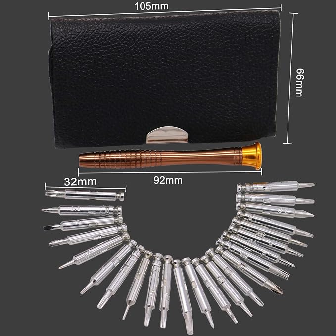 Repair Screwdrivers Tool Set for DJI Mavic 2/2S Phantom 3 4/4 Pro Mavic 2/3 Mini 2/SE/Mini 3 Pro Spark Avata Drone and Other Electronics Devices Universal Screwdriver 25 In 1