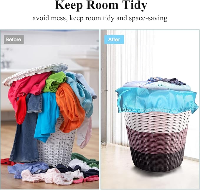 OTraki Extra Large Laundry Bag 2 Pack Laundry Basket Laundry Hamper Liner Dirty Clothes Bag 45x28 Inch Heavy Duty Laundry Bag XL Big Drawstring bag for Home Dorm Drying Do Not Exceed 176℉ Blue | Laundry Basket Laundry Hamper Liner Dirty Clothes Bag XL ...