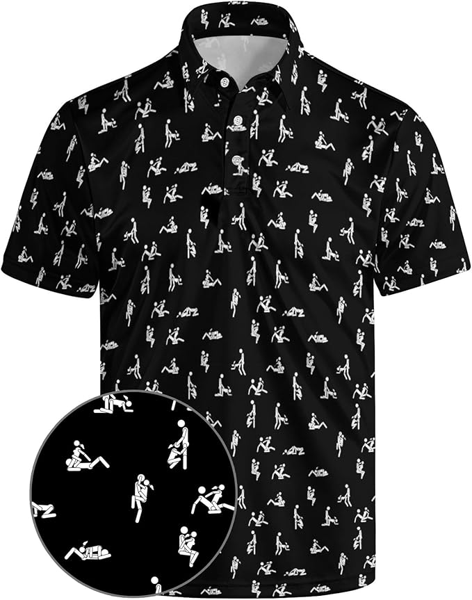 Polo Shirts for Men Moisture Wicking Mens Polo Shirts Patriotic Shirts for Men