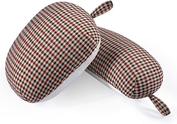3 BUZZLETT Tailor’s Ham and Seam Roll Set – Premium Tailors Ham for Ironing – Professional Pressing Tools – Linen and Doll Cotton Press Ham for Ironing Smaller Curved Seam