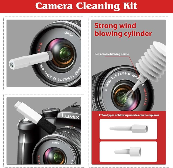 20-in-1 Phone Cleaning Kit,Computer Keyboard Brush Cleaner, Screen Electronic Cleaner Kit for Laptop, AirPods, MacBook, Cell Phone, IPad, Car, Lego, Device, Earbuds, Camera Lens