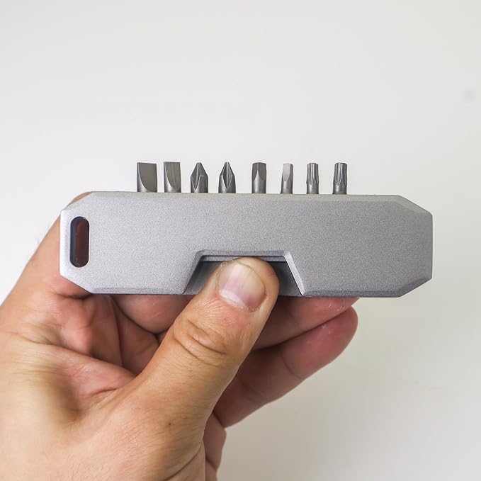 Compact Pocket Proportioned Multiple Tool for Carry and Outdoor Tasks Constructed with Permanent Aluminum Alloy for Permanent Execution