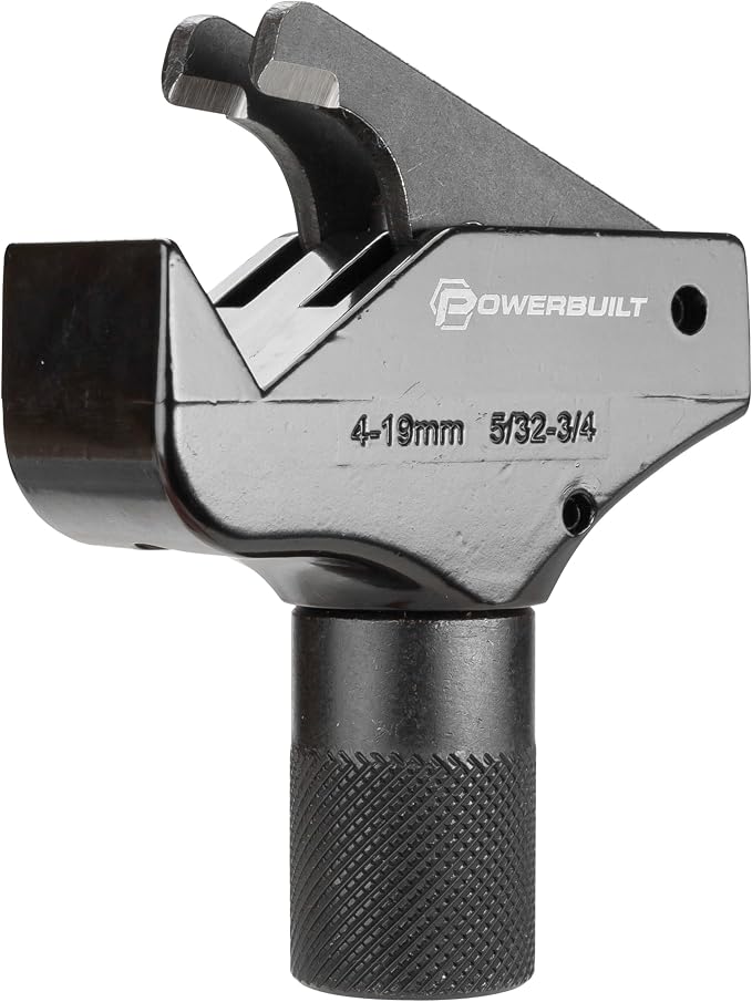 Powerbuilt Universal Thread Repair Tool 5/32" - 3/4" SAE / 4-19mm Metric, Fixed Damaged Threads Tool - 643030ECE