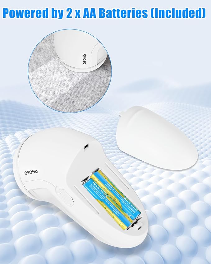 Lint Remover for Clothes,Fabric Shaver with Battery,Sweater Defuzzer | Quick and Easy Remove Pills,Lint Balls,Fuzz of Clothing Pants Socks Couch Pillows Blankets, Portable Lint Shaver