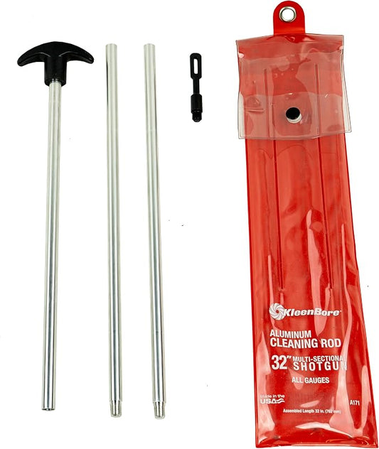 KleenBore Cotton Bore Mops: Gun Cleaning Mop Accessories for Rifle, Handgun & Shotgun Bore Cleaning with Standard Threaded Bases for Firearm Maintenance