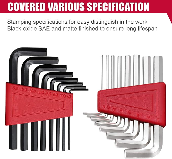 Eastvolt 128-Piece Home Repair Tool Set, Tool Sets for Homeowners, General Household Hand Tool Set with Storage Toolbox, EVHT12801, Black + Red (ASK01) (Pack of 5)