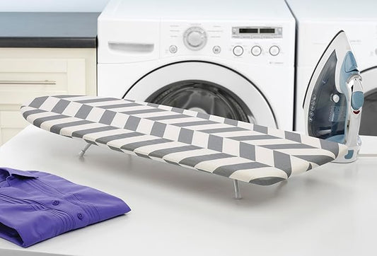 Whitmor Tabletop Ironing Board - White & Grey