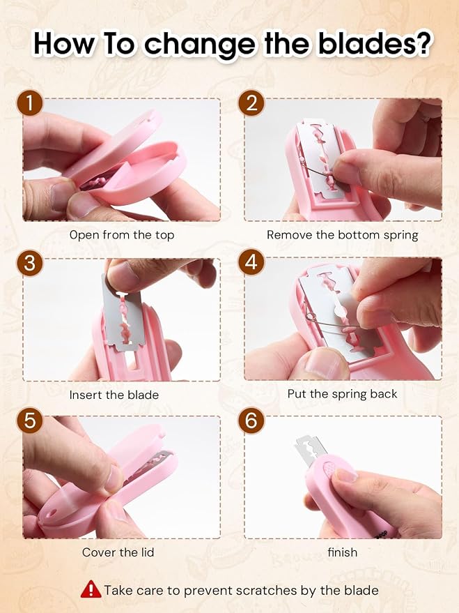 CLUEAPOP Bread Lame Dough Scoring Tool, Professional Extractable & Magnetic Sourdough Scoring Tool for Sourdough Bread Baking & Bread Making Tools,Perfect Bread Scoring Tool