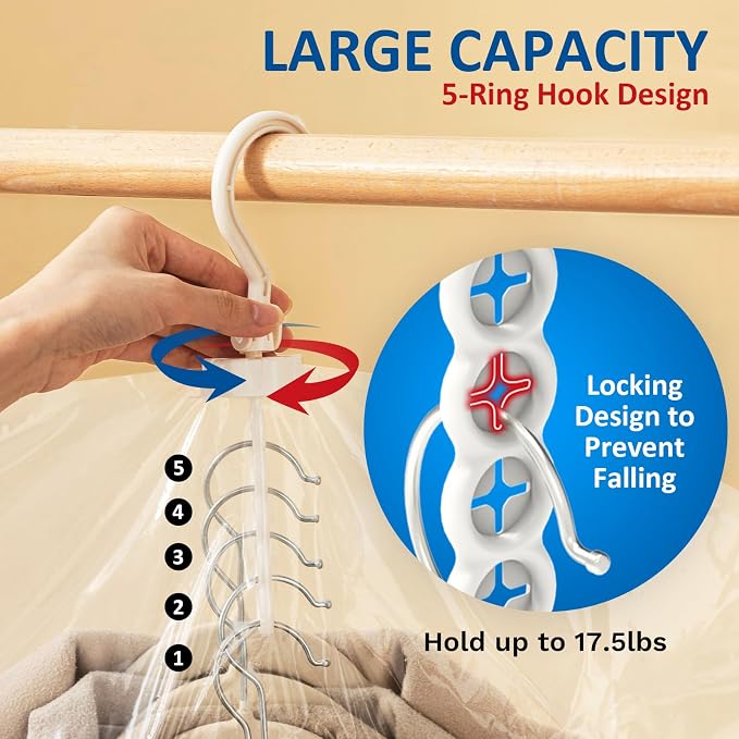 Hanging Vacuum Storage Bags For Clothes with Electric Pump, 4 Pack Large Hanging Space Saver Bags, Vacuum Sealed for Clothing Travel Suits Dress Jackets for Moving Supplies(4 Long)