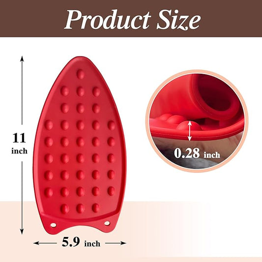 Savina Silicone Rest Pad for Ironing Board(2 Pack). Heat Resistant Pad, Thicker Version. Perfect Combination with Ironing Board and Mat.