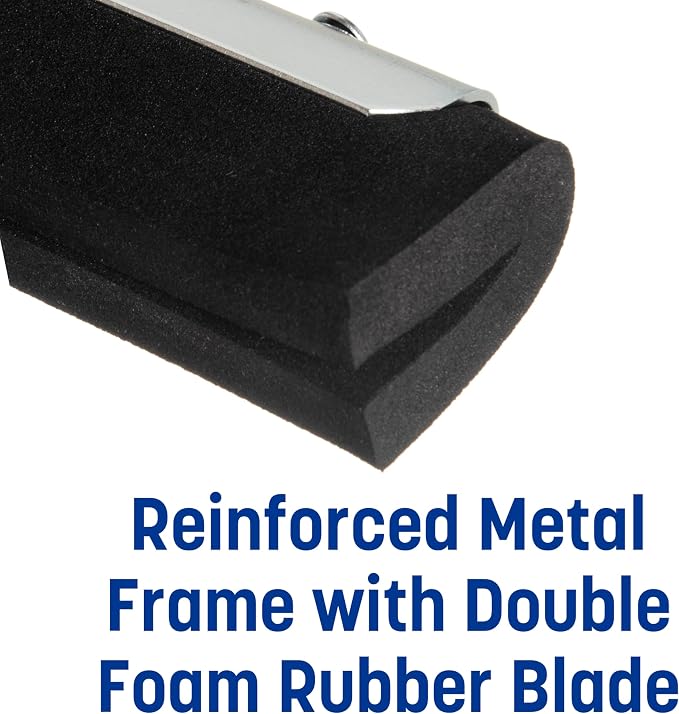 Carlisle FoodService Products 36631800 Straight Plated/Black Double Foam, with Rubber