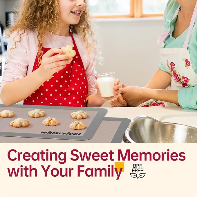 4 Pcs Silicone Baking Mat, Reusable Liners For Nonstick Baking, Easy Cleanup, Fits Small Quarter Sheet Pans For Cookies, Veggies And Pastry, Grey
