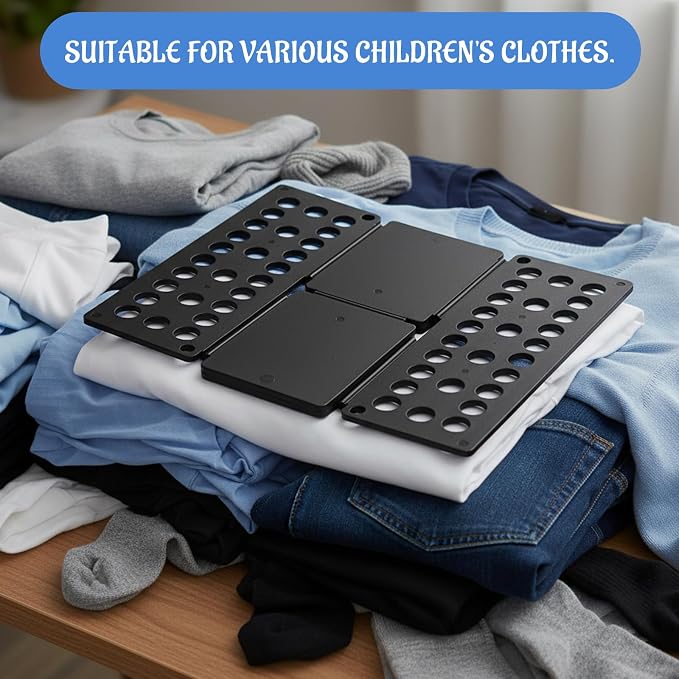 Shirt Folding Board - The Ultimate Clothes Folding Board for Shirts and Pants Compact and Space-Saving Design Durable Material for Long-Lasting Use