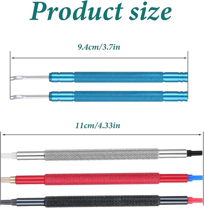 5 Pcs Watch Hands Repair Tool Kit, Stainless Steel Watch Hand Setting Tool, Pusher Set, Pointer Adjustment Tool