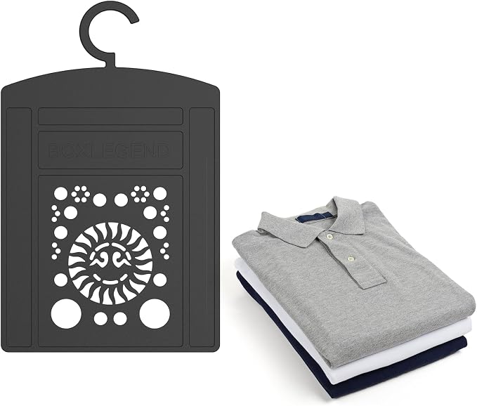 BoxLegend Shirt Folding Board Durable Shirt Folder Hook for Hanging | Easy Folding, Clothes Folder for Adult and Kids
