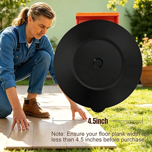 Floor Gap Fixer Tool, Laminate & Vinyl Plank Flooring Repair Kit | Heavy Duty Floor Gap Fixer with Enhanced Suction Cup, Includes Sticky and Buffer Pads to Pull Planks and Fix Floor Gaps