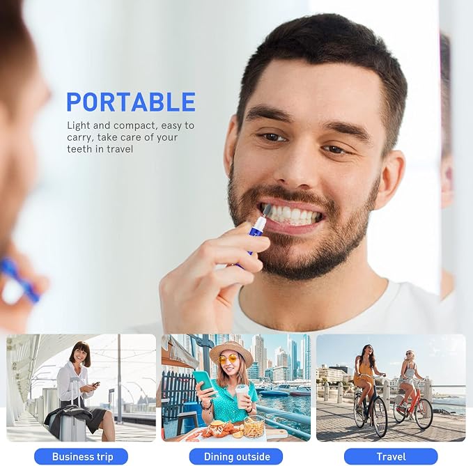2pcs Portable Oral Dental Tooth Hook Hygeine Cleaning Molars Tool Teeth Stains Remover Plaque Remover